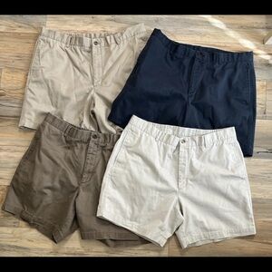 Roundtree & Yorke Men's Shorts - Navy, Beige, Brown, Cream ($8/each)